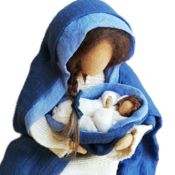 Maria mit Jesuskind Erzählfigur